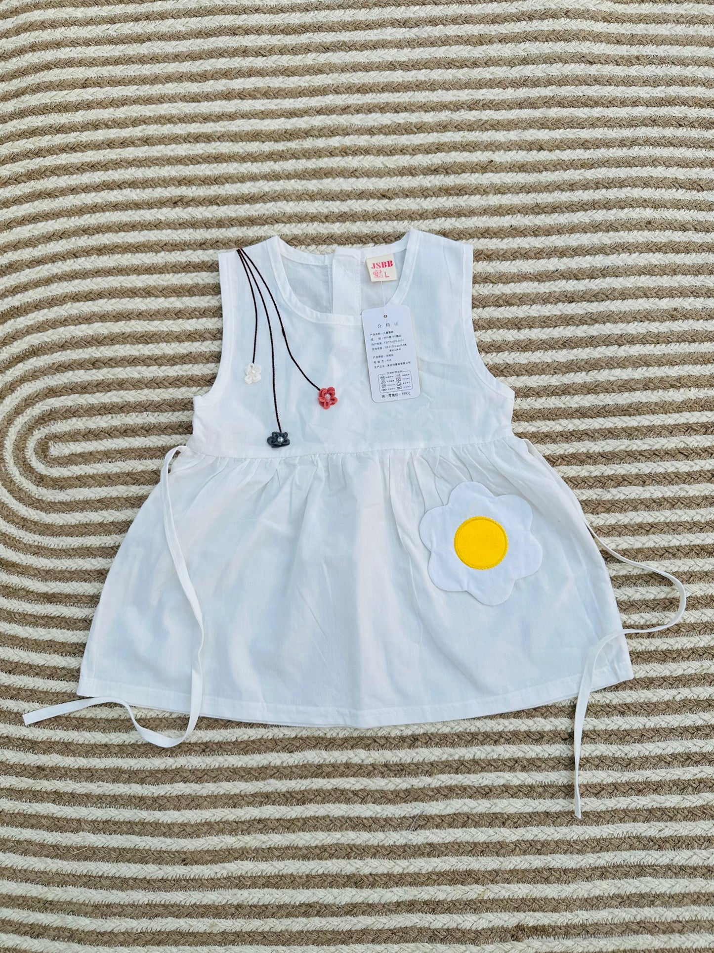 Baby Frock- White