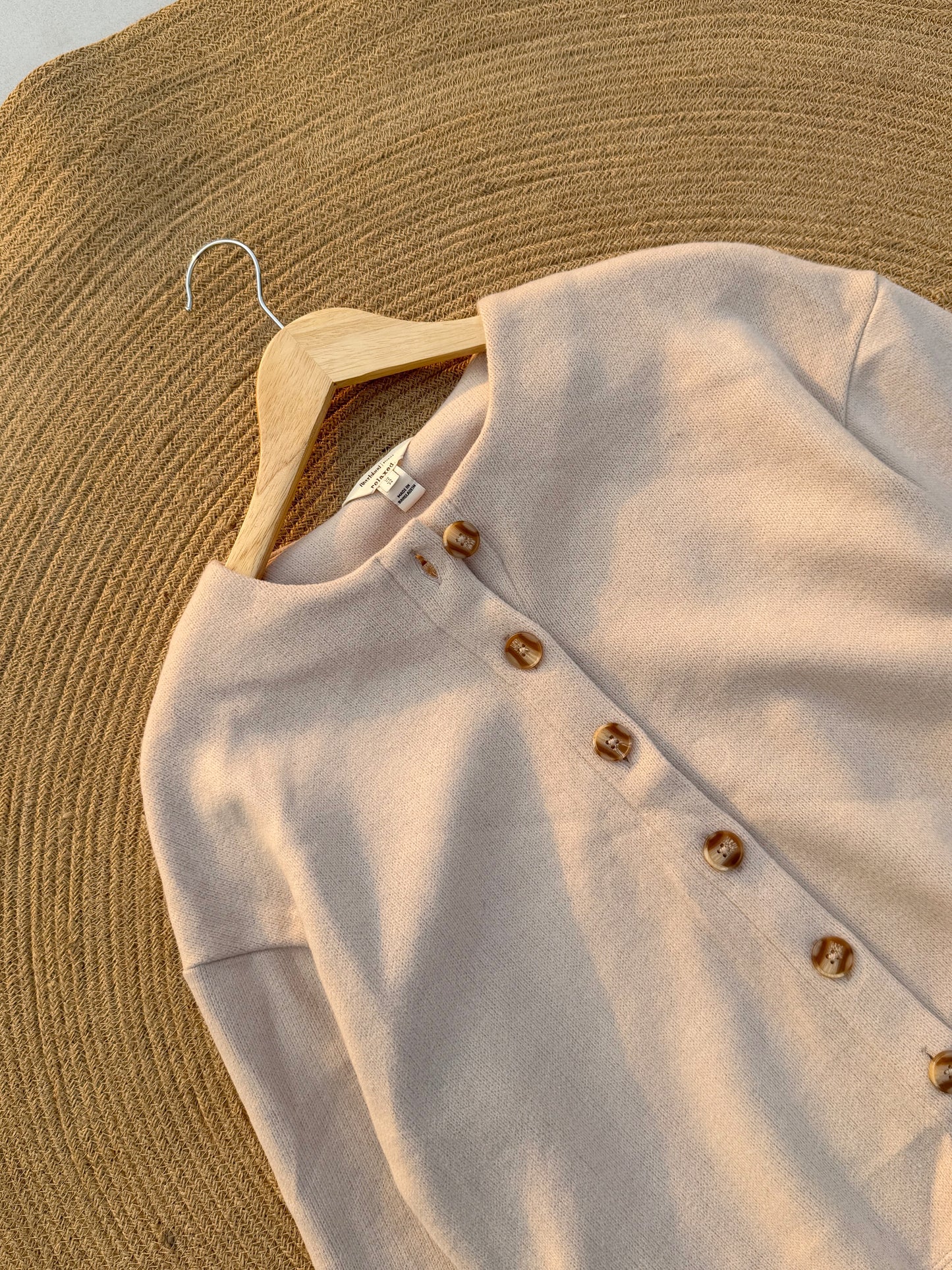 Cozy Knitted Top-Off-white