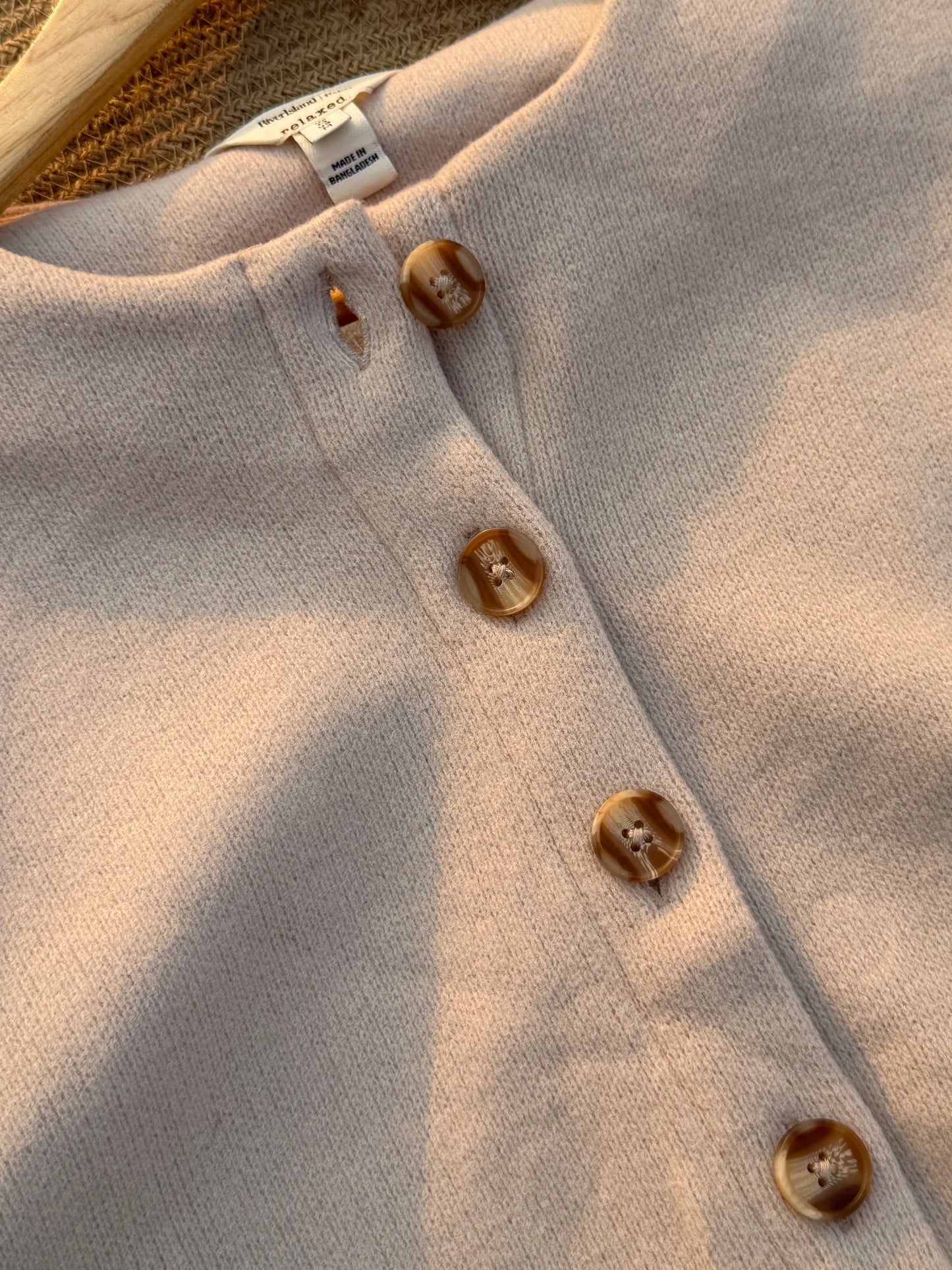 Cozy Knitted Top-Off-white