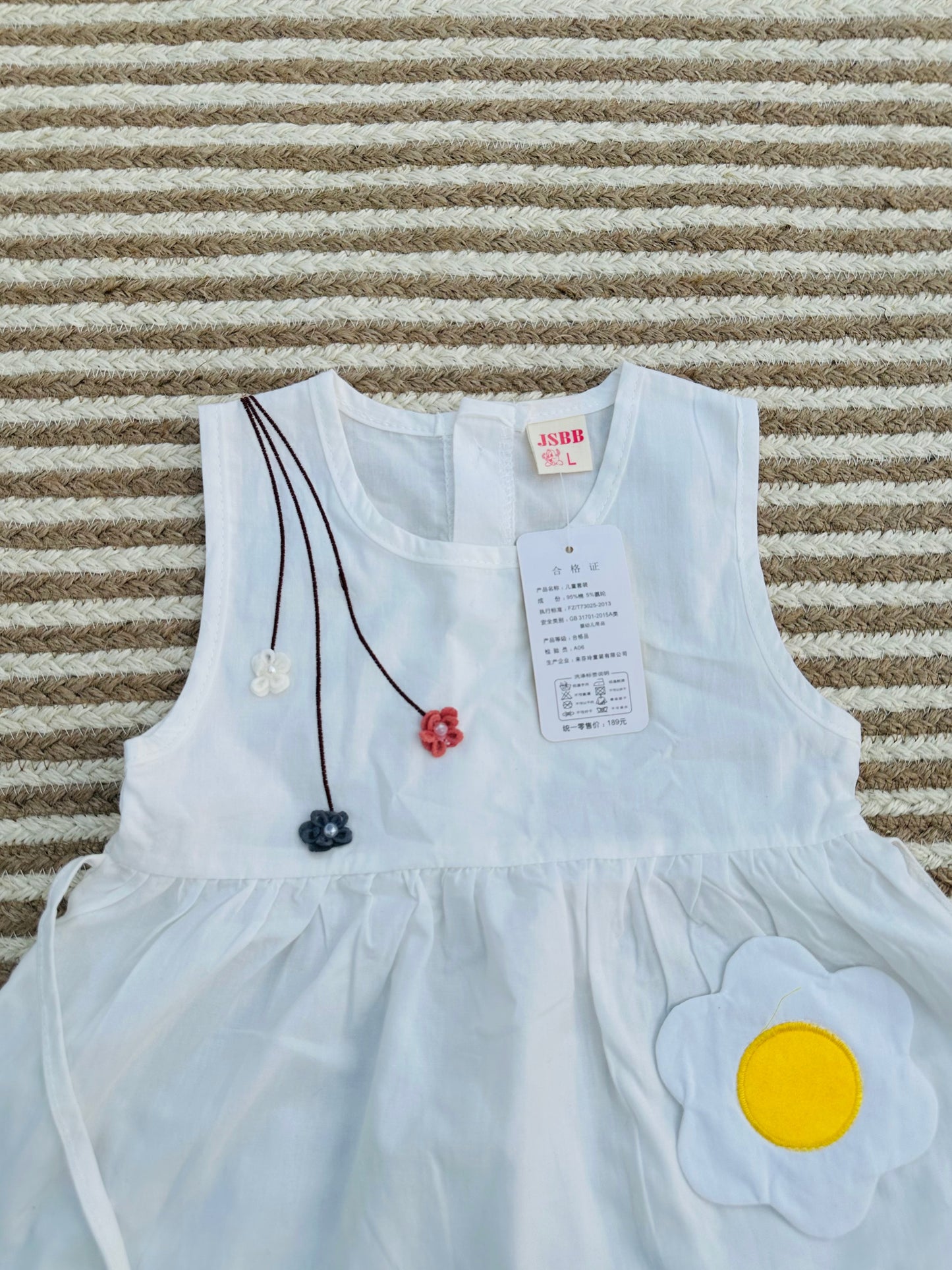 Baby Frock- White
