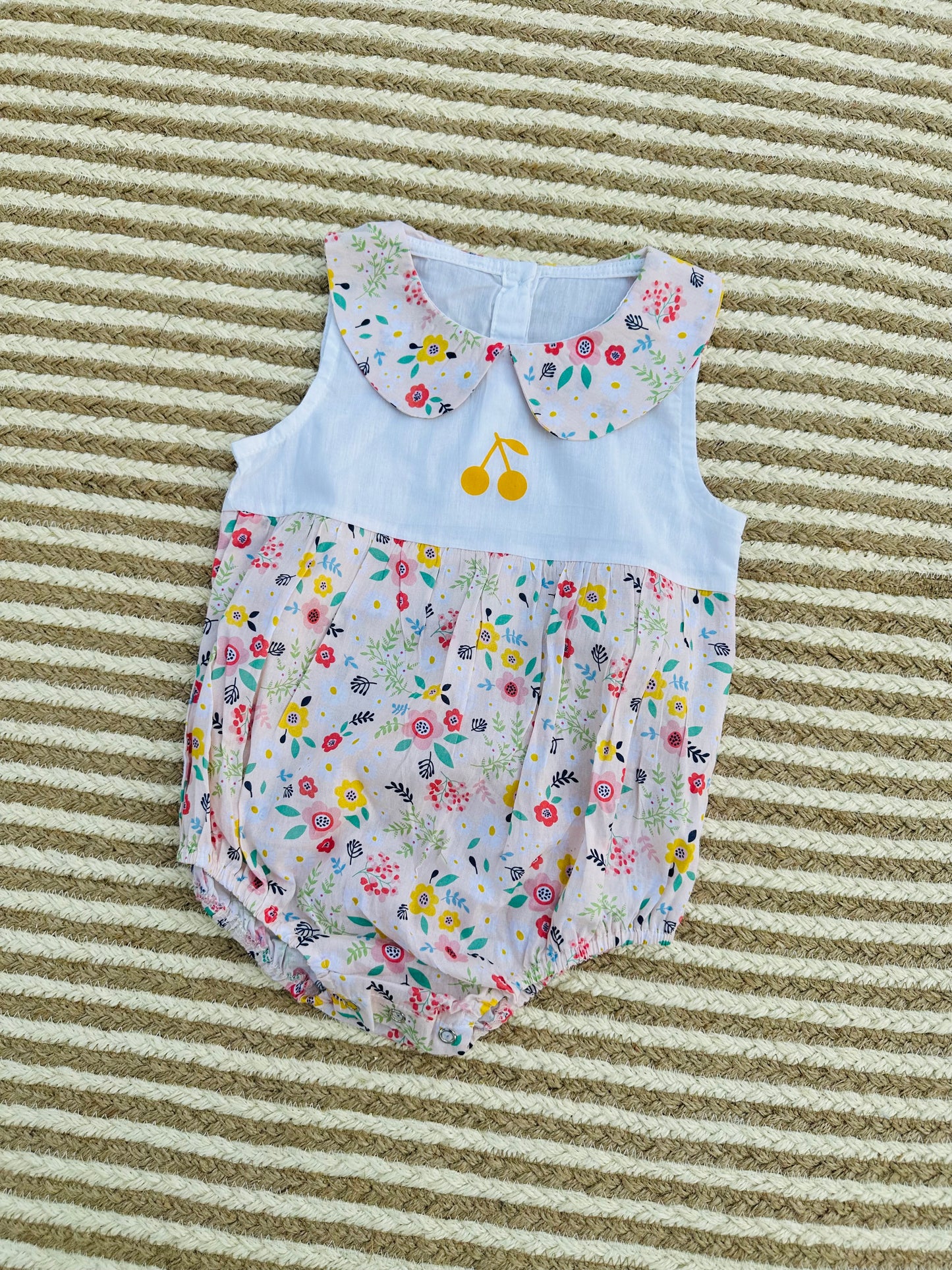Baby Romper-Cherry Blossom