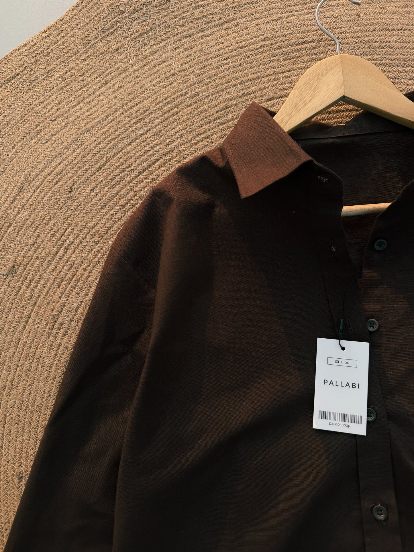 Urban women's Crop Shirt- Chocolate