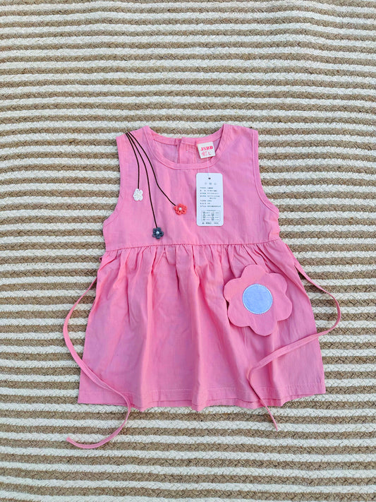 Baby Frock-Baby Pink